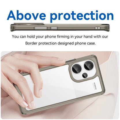 Xiaomi Redmi Note 13 Pro+ 5G Soft Gel Bumper Case [Clear Grey]
