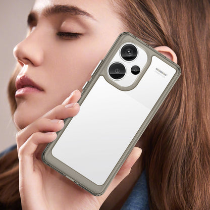 Xiaomi Redmi Note 13 Pro+ 5G Soft Gel Bumper Case [Clear Grey]