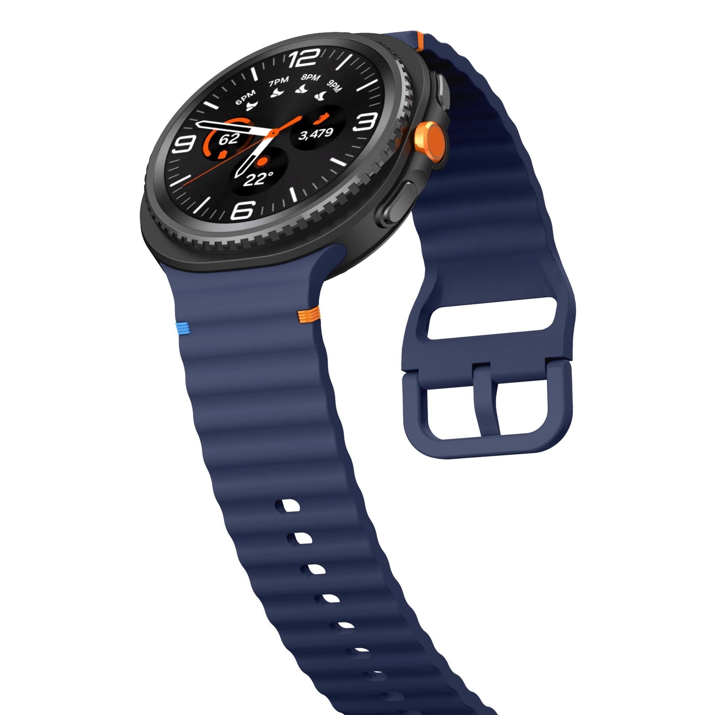 Samsung Galaxy Watch 8 Silicone Strap [Navy]