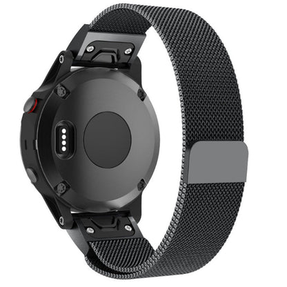 Garmin Instinct E - 45 Mm Milanese Loop Strap [Black]