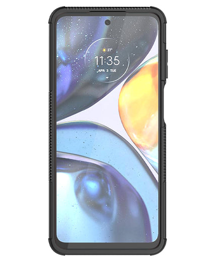 Motorola G22 Heavy Duty Case [Black]