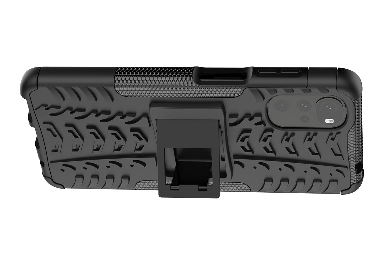 Motorola G22 Heavy Duty Case [Black]