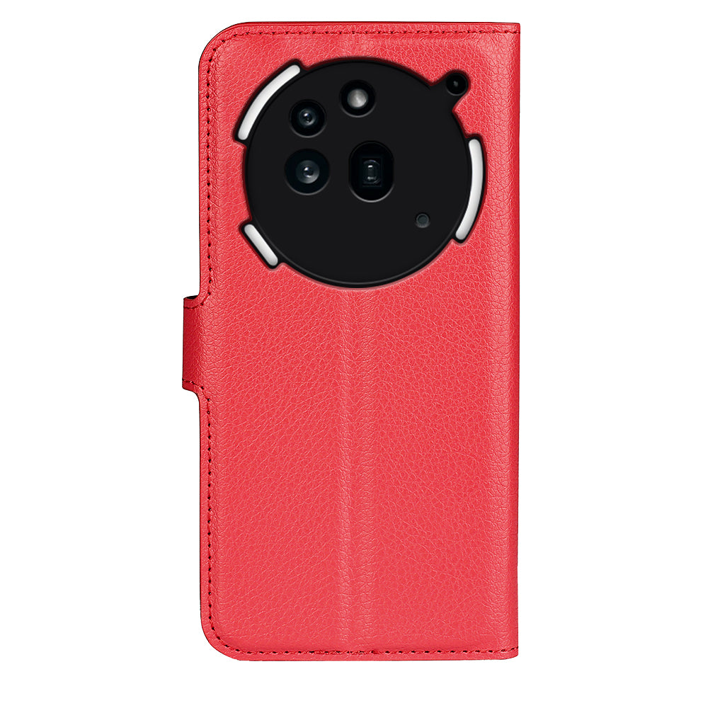 Nothing Phone (3A) Pro Pu Wallet Case [ Red ]
