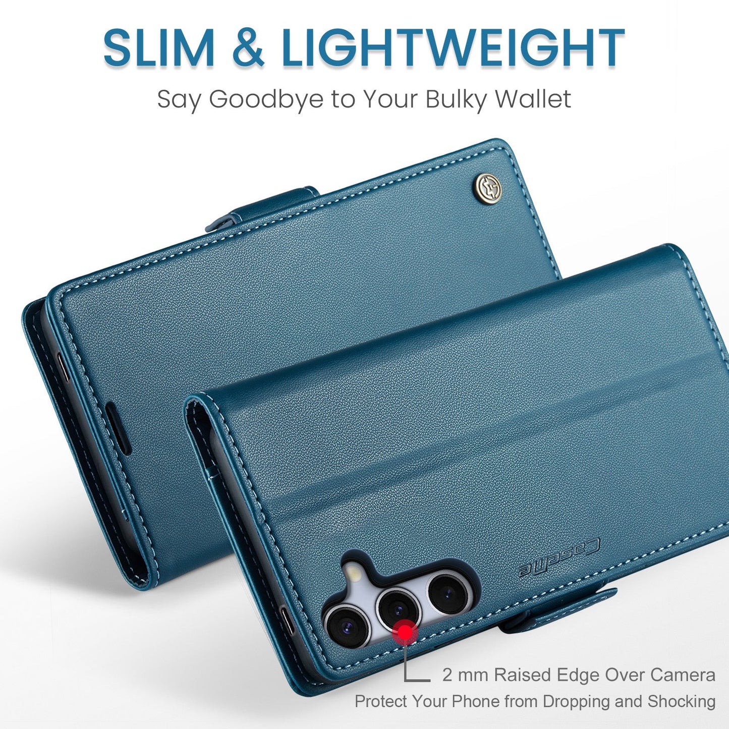 Galaxy S25 Plus Pu Wallet Case [Navy]