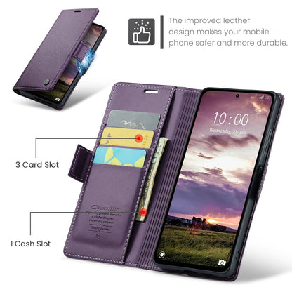 Xiaomi Redmi Note 14 5G Pu Wallet Case [Purple]
