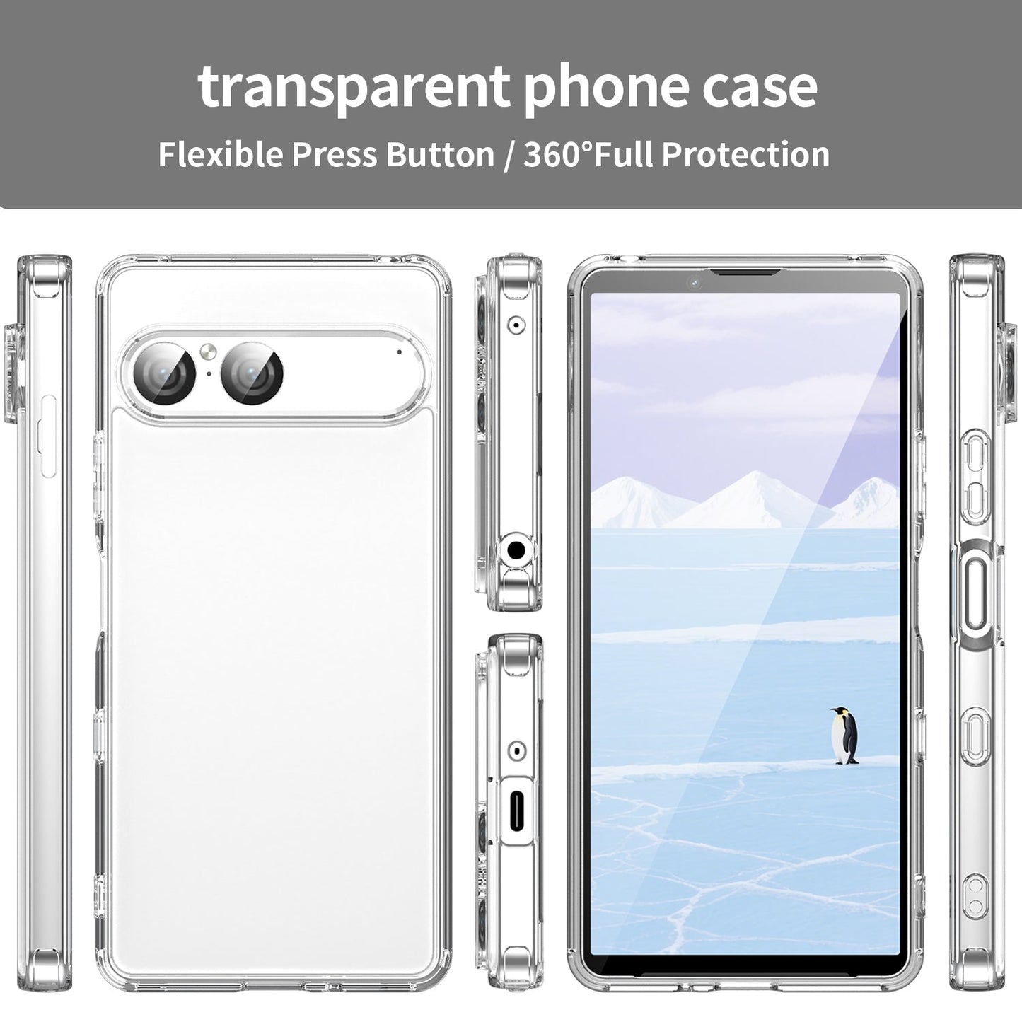 Sony Xperia 10 Vii Soft Gel Case [Clear]