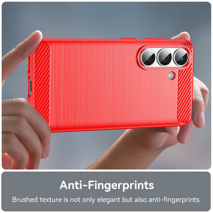 Galaxy S26 Carbon Fibre Case [Red]