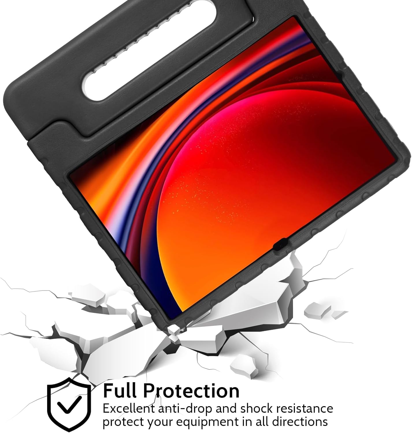 Galaxy Tab S10fe Plus X620 Eva Shockproof Case [Black]