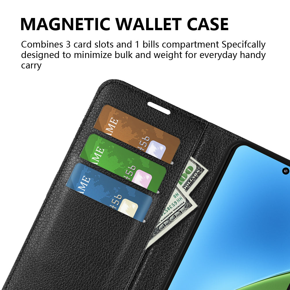 Xiaomi 15 Pu Wallet Case [Black]