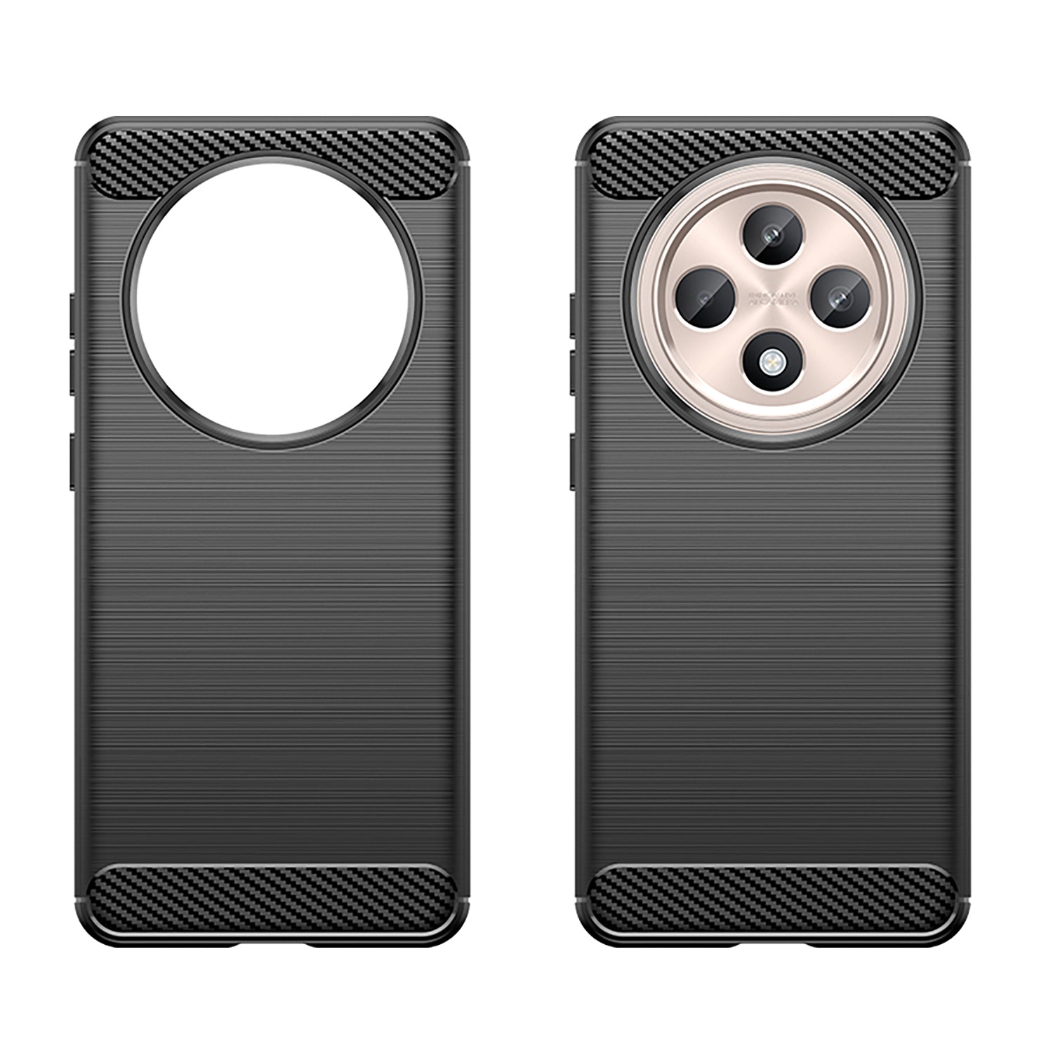 Oppo Reno 12F 5G Carbon Fibre Case [Black]