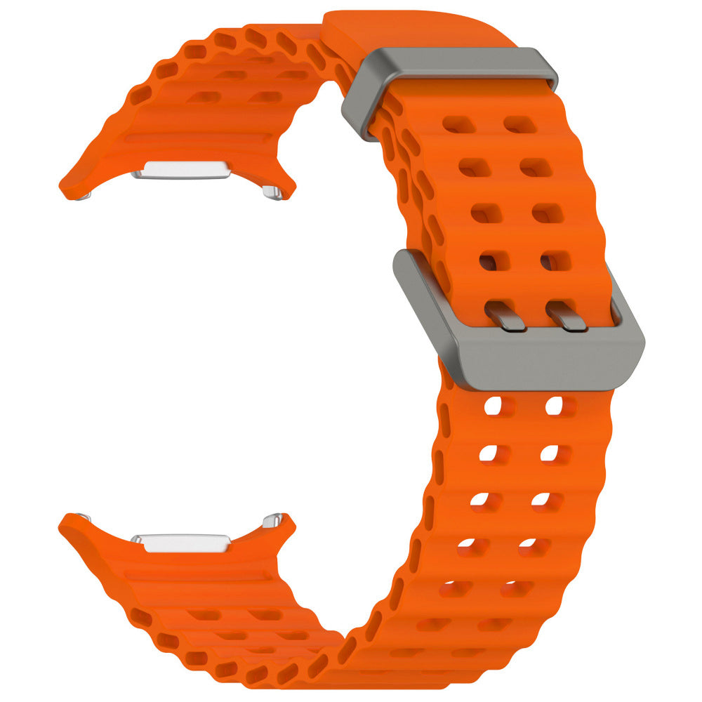Samsung Galaxy Watch Ultra 47mm Silicone Strap [Orange]