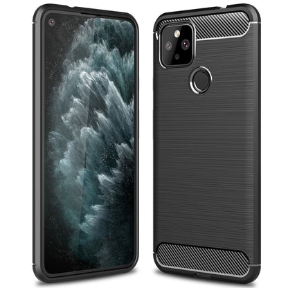 Google Pixel 4a 5g Carbon Fibre Case [Black]