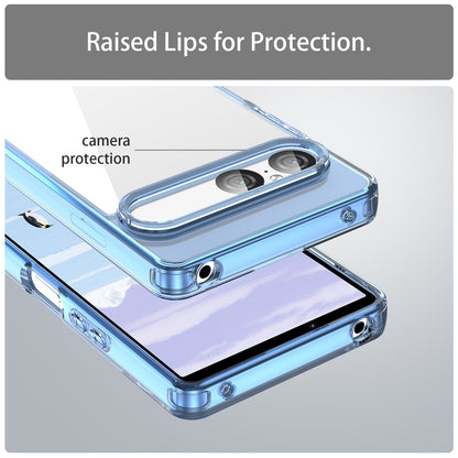 Sony Xperia 10 Vii Soft Gel Case [Clear Blue]