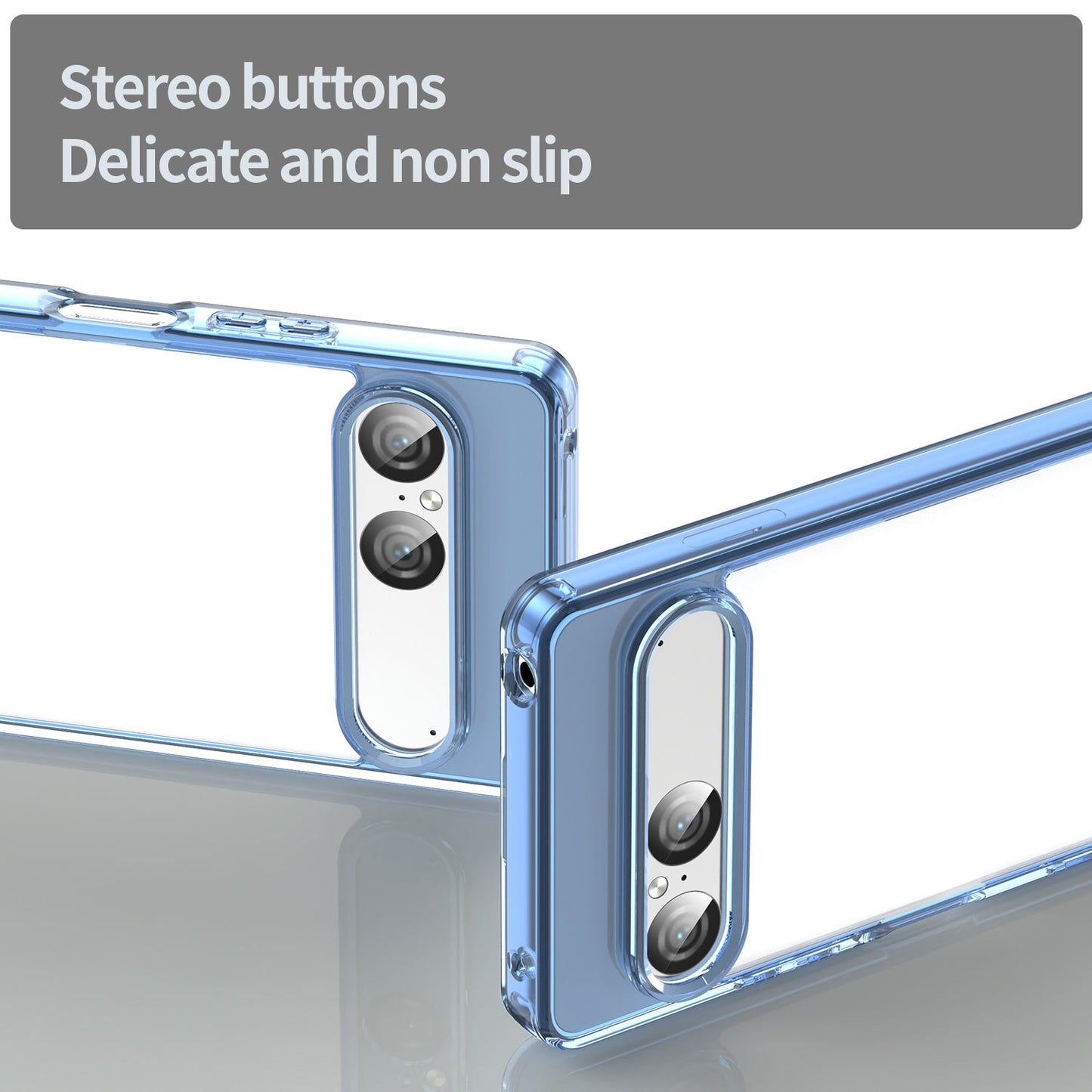 Sony Xperia 10 Vii Soft Gel Case [Clear Blue]