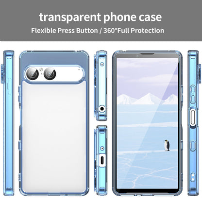 Sony Xperia 10 Vii Soft Gel Case [Clear Blue]