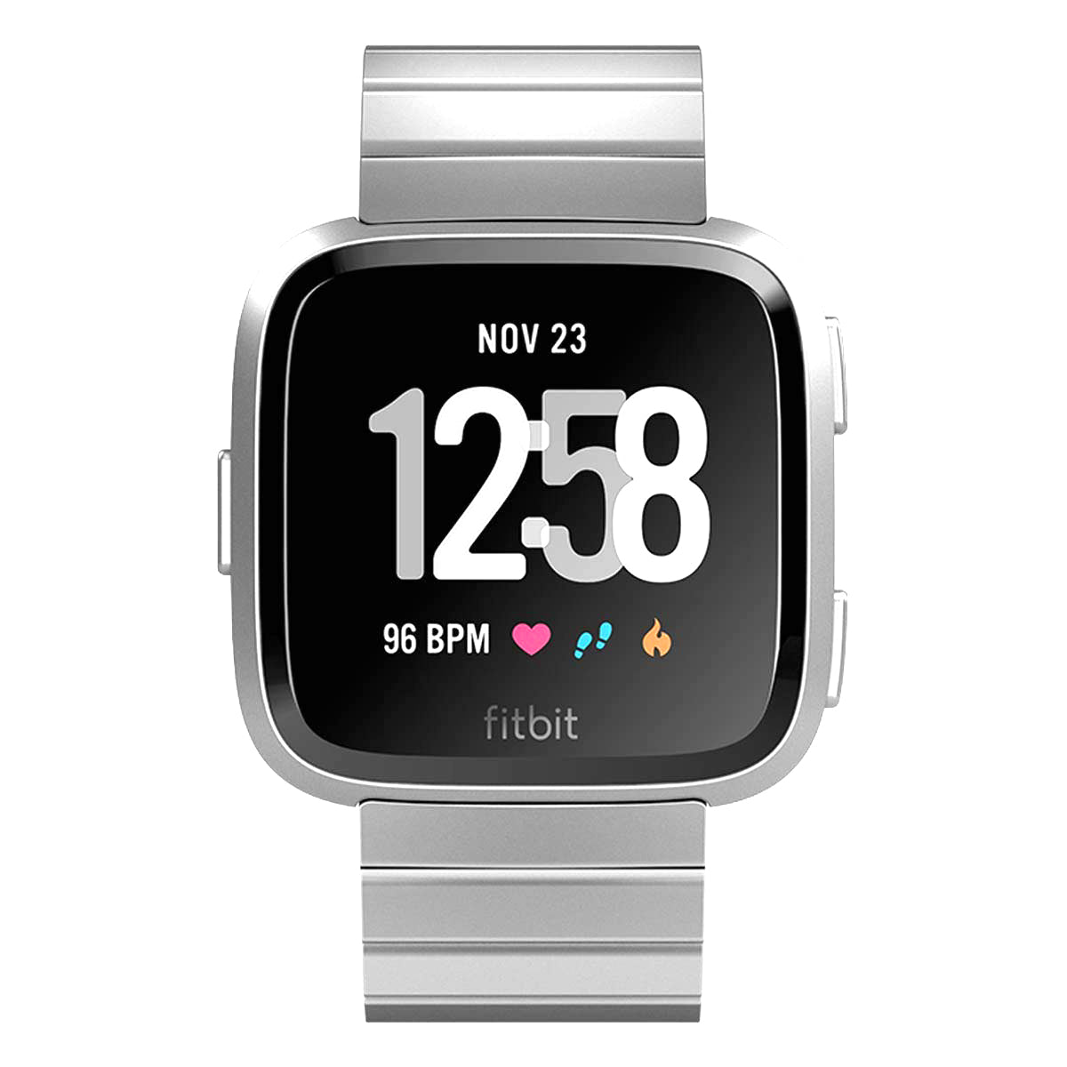 Fitbit Versa Stainless Steel Strap [Silver]