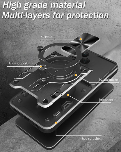 Honor 400 Pro Ring Kickstand Case [Navy]