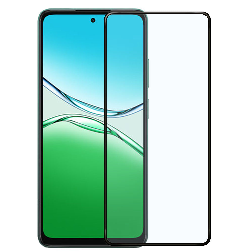 Oppo A5 4g / 5g Premium Full Cover Glass Screen Protector [Black]