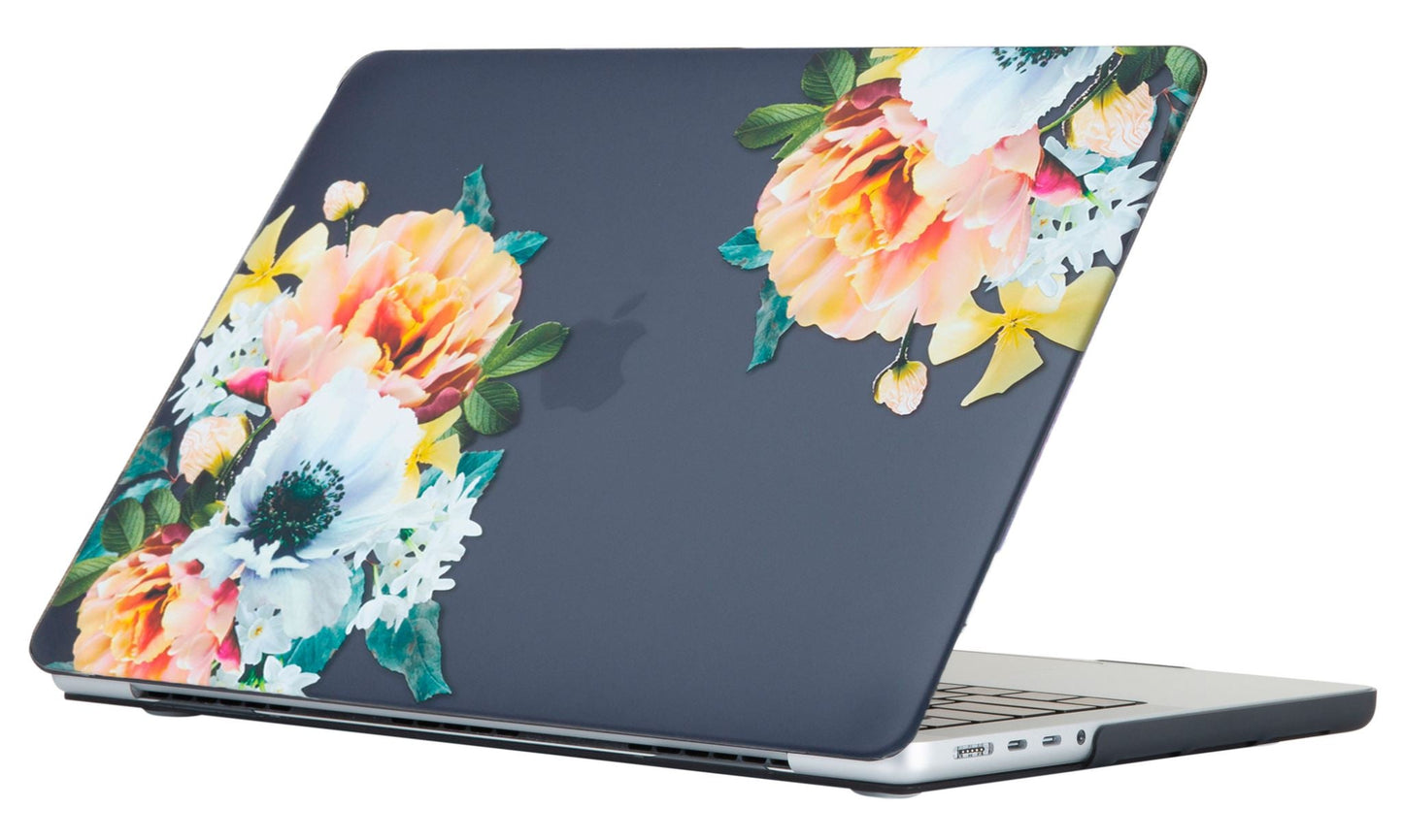 Macbook Pro 16" M1 Pro-m4 Max, 2021-2025 Designer Hard Case [Flower]