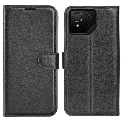 Asus Rog Phone 9 Pro Pu Wallet Case [Black]