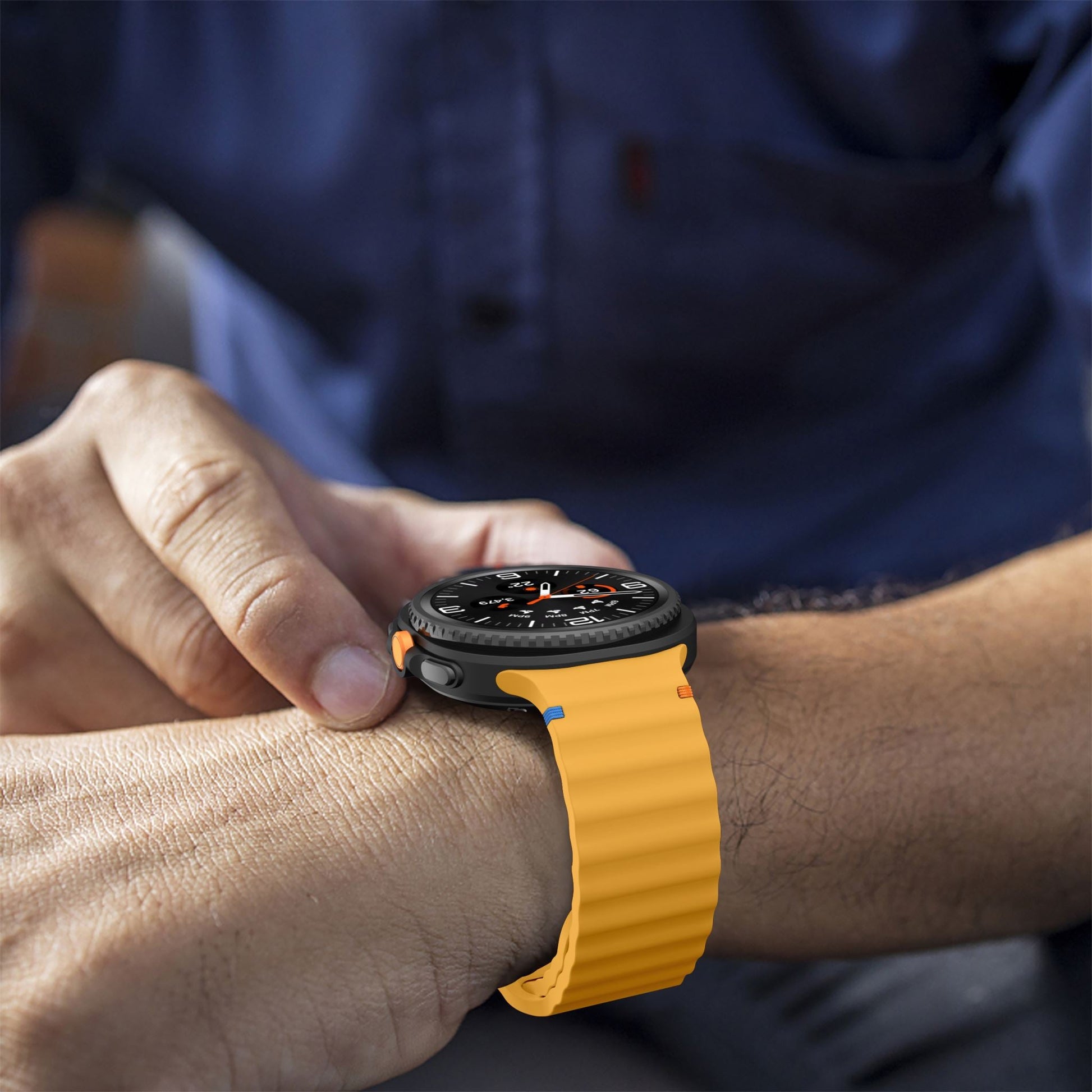 Samsung Galaxy Watch 8 Silicone Strap [Yellow]
