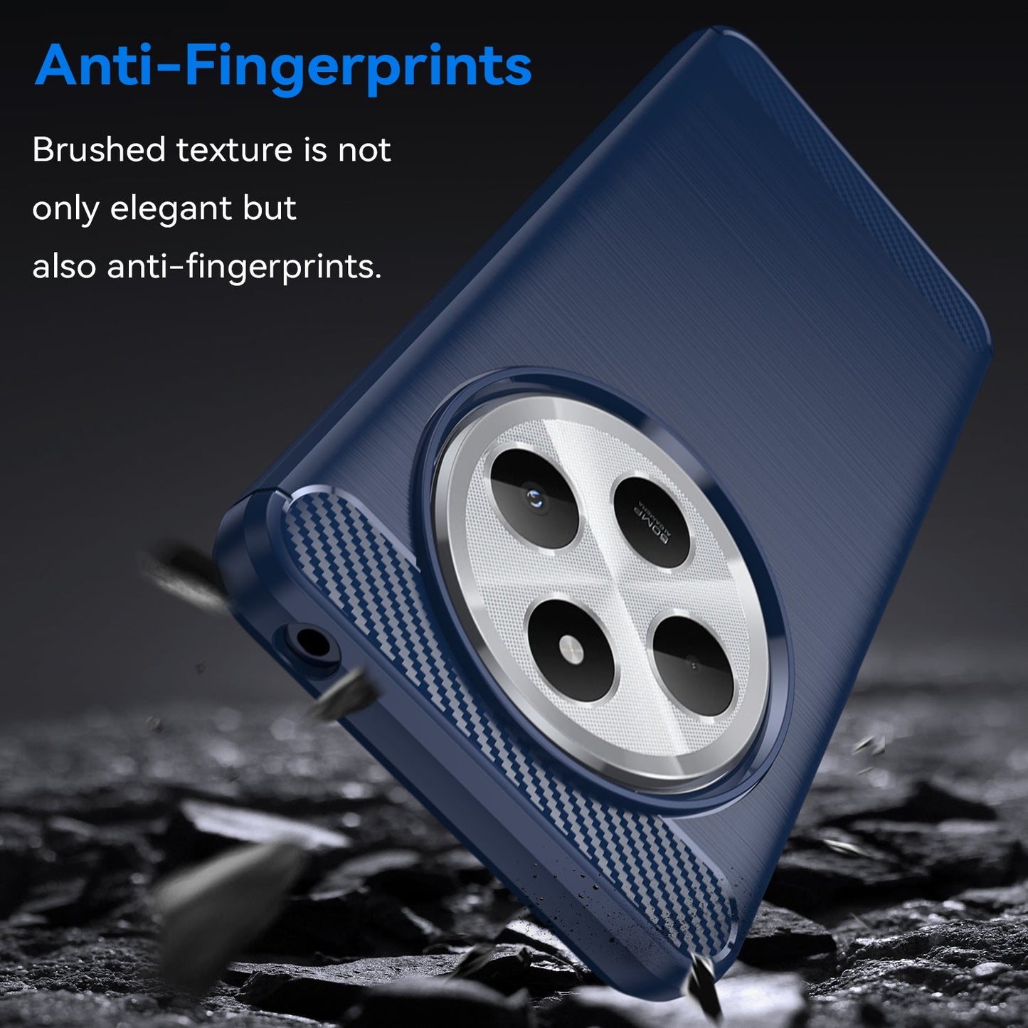 Xiaomi Redmi 14C Carbon Fibre Case [Navy]