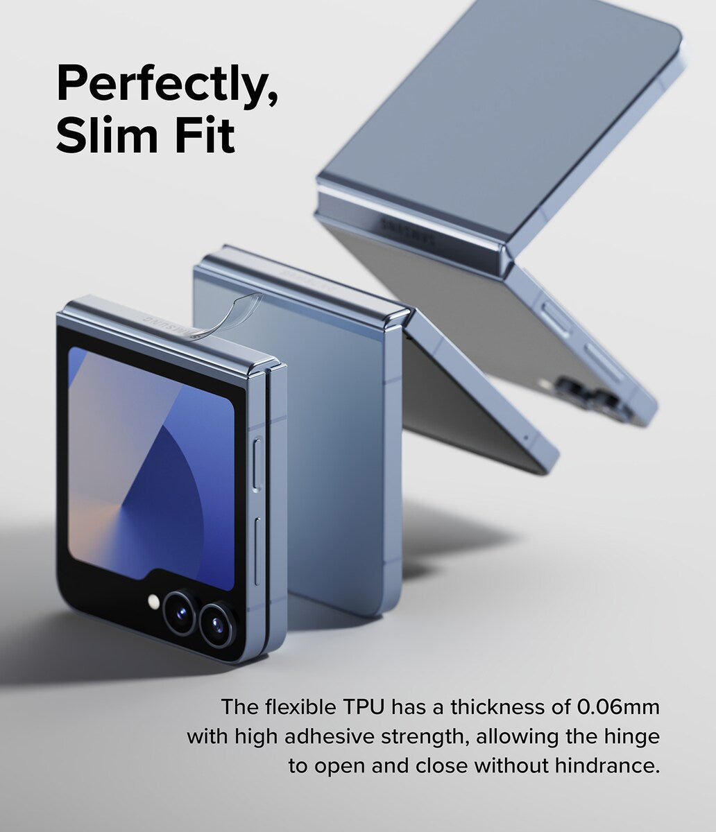 Galaxy Z Flip 6 Hinge Protector [Clear]