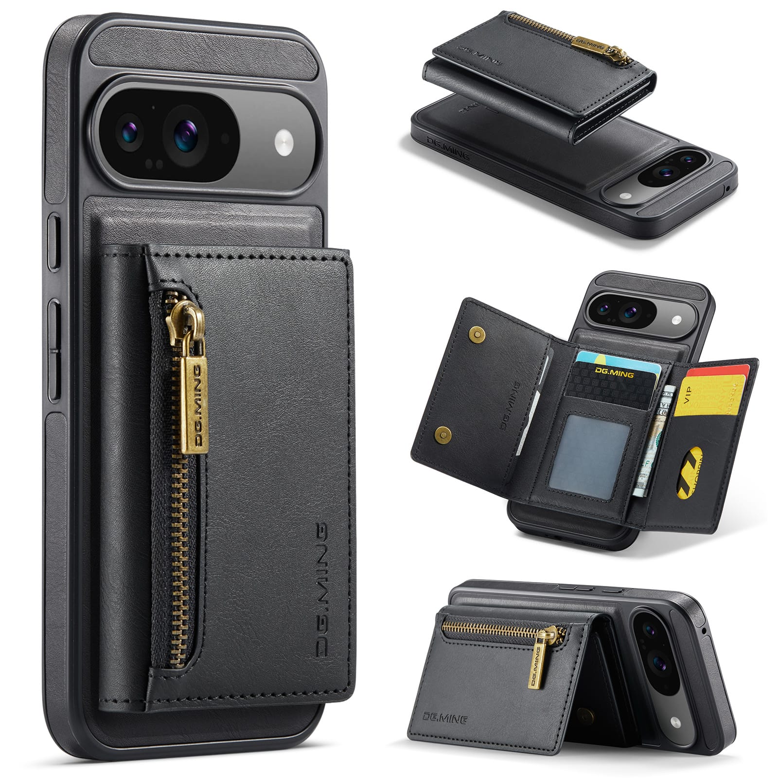 Google Pixel 10 Magnetic Wallet [Black]
