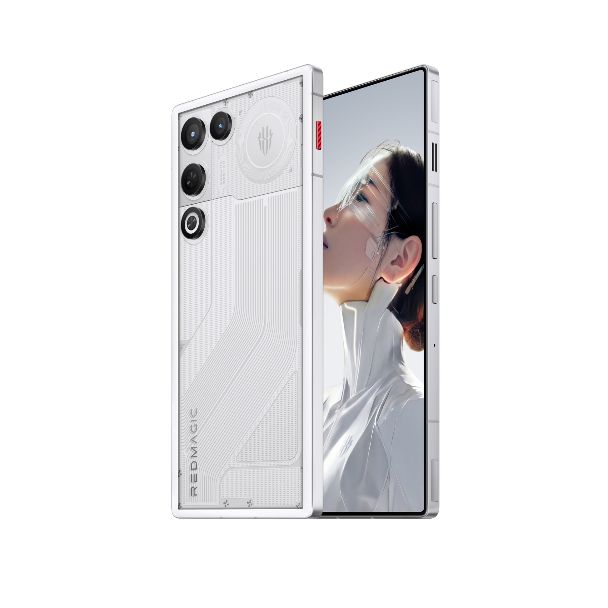 Nubia RedMagic 11 Air Mobile Phone [ 256GB / 12GB RAM - White Prism ]