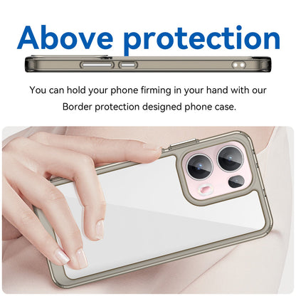 Oppo Reno 13 Pro 5G Soft Gel Case [Clear Grey]