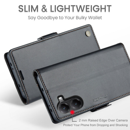 Xiaomi Poco X7 Pro Pu Wallet Case [Black]