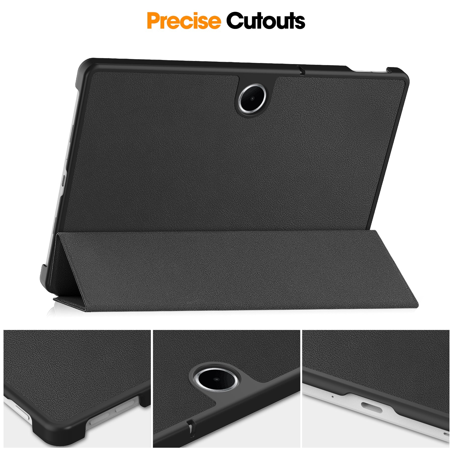 Oppo Pad Se 11" Tri-fold Pu Case [Black]