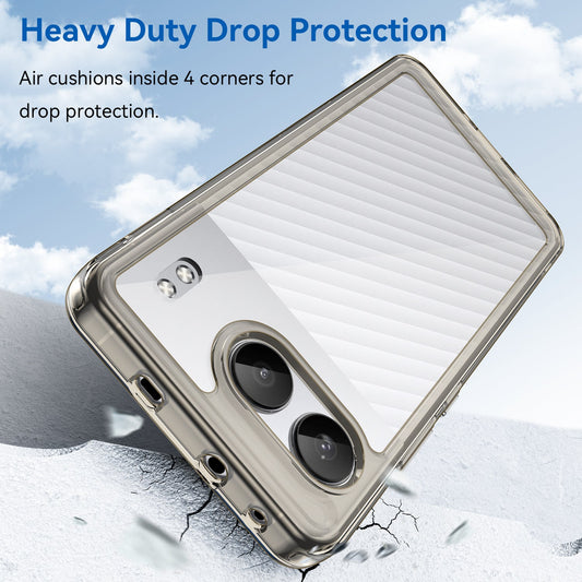 Oneplus Nord 4 Soft Gel Bumper Case [Clear Grey]