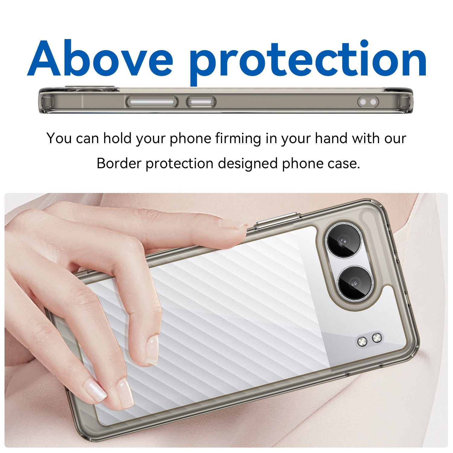 Oneplus Nord 4 Soft Gel Bumper Case [Clear Grey]