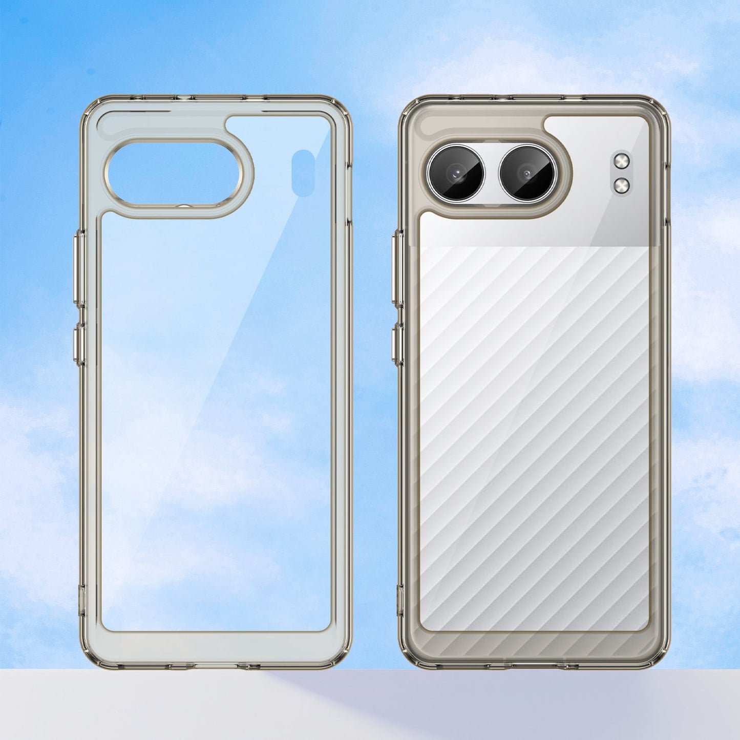 Oneplus Nord 4 Soft Gel Bumper Case [Clear Grey]