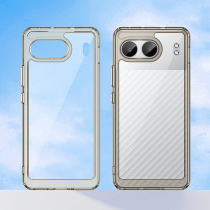 Oneplus Nord 4 Soft Gel Bumper Case [Clear Grey]