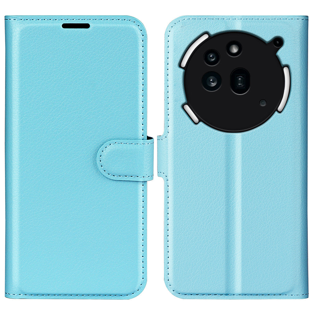 Nothing Phone (3A) Pro Pu Wallet Case [ Light Blue ]