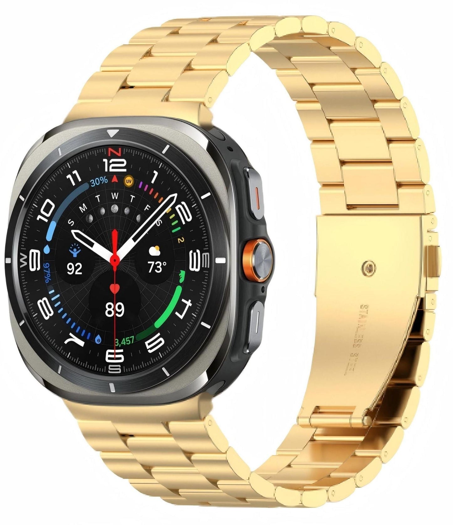 Samsung Galaxy Watch 8 Stainless Steel Strap [Gold]