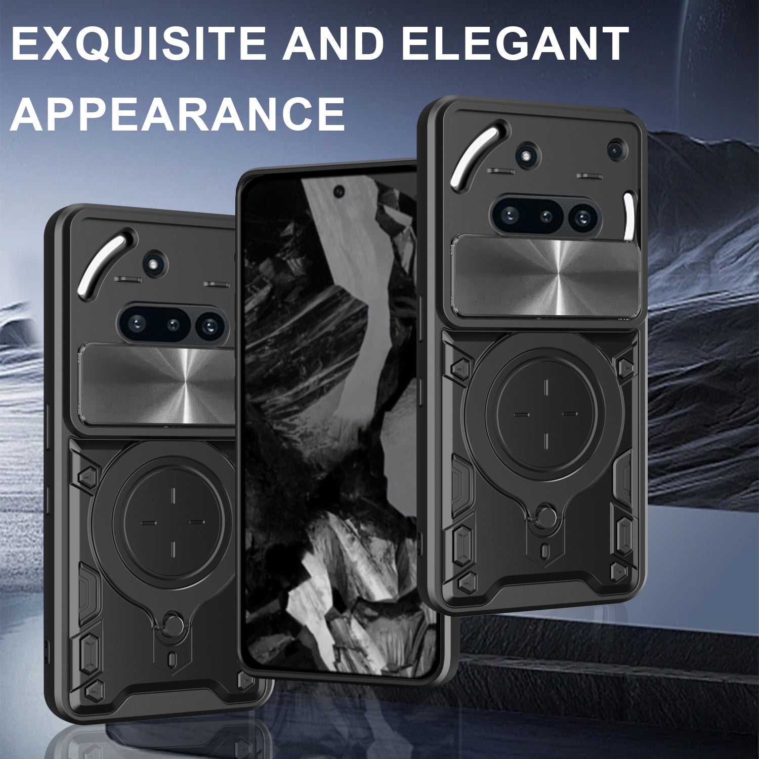 Nothing Phone (3A) Heavy Duty Case [Navy]