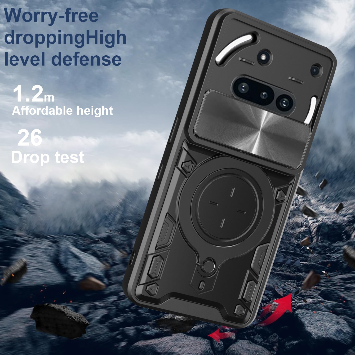 Nothing Phone (3A) Heavy Duty Case [Navy]