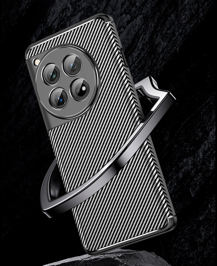 Oneplus 12 Carbon Fibre Case [Black]