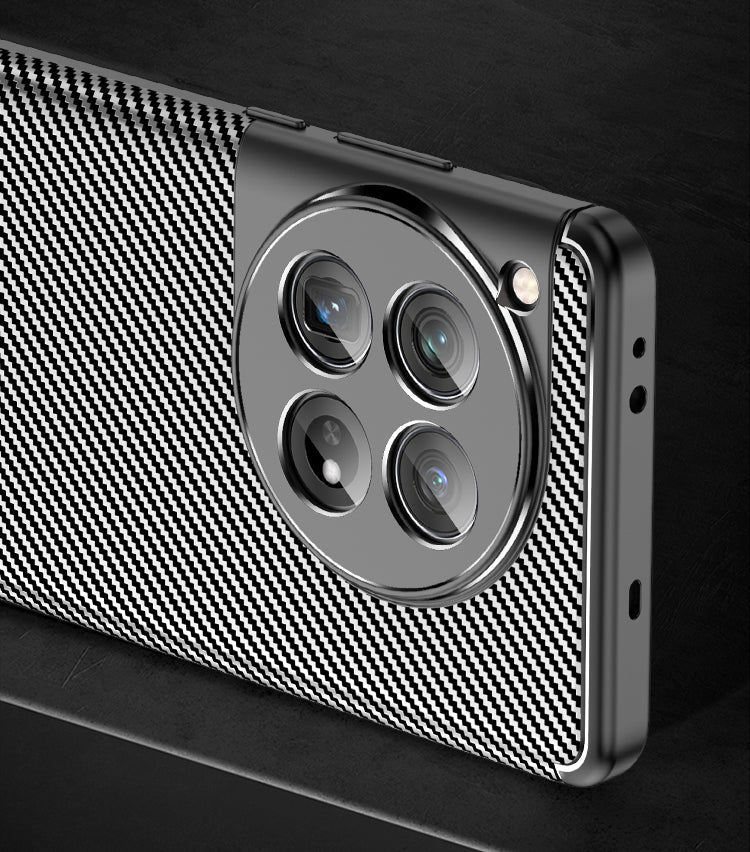 Oneplus 12 Carbon Fibre Case [Black]