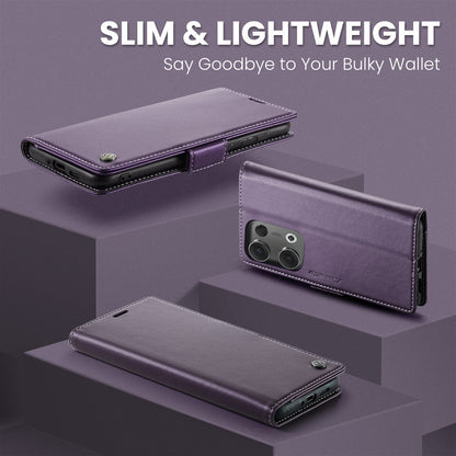 Oppo Reno 13 5G Pu Wallet Case [Purple]