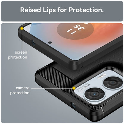 Moto Edge 50 Fusion Carbon Fibre Case [Black]