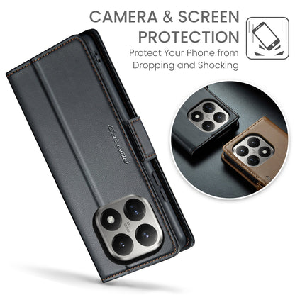 Xiaomi 15t Pu Wallet Case [Black]