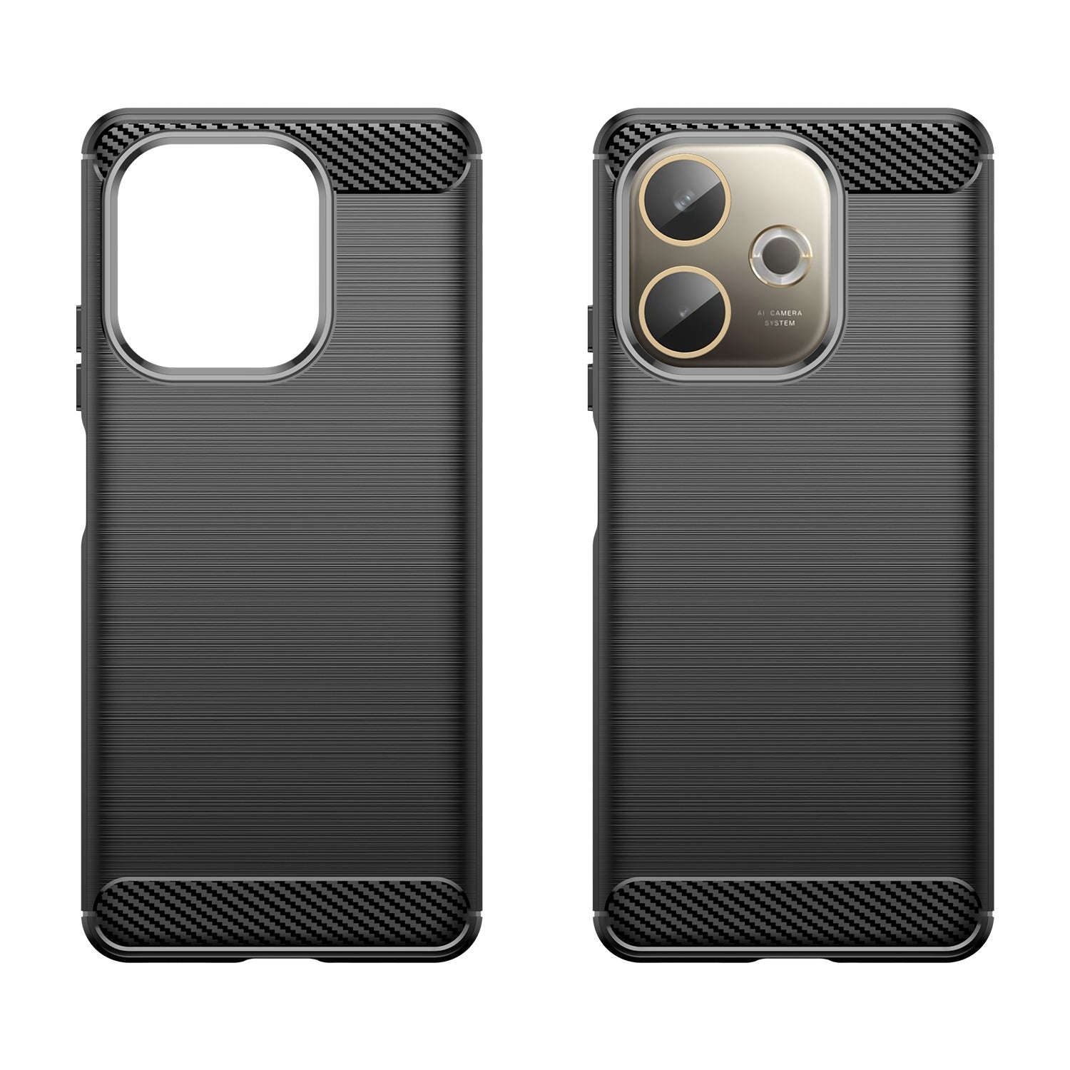 Oppo A5 Pro 5G Carbon Fibre Case [Black]