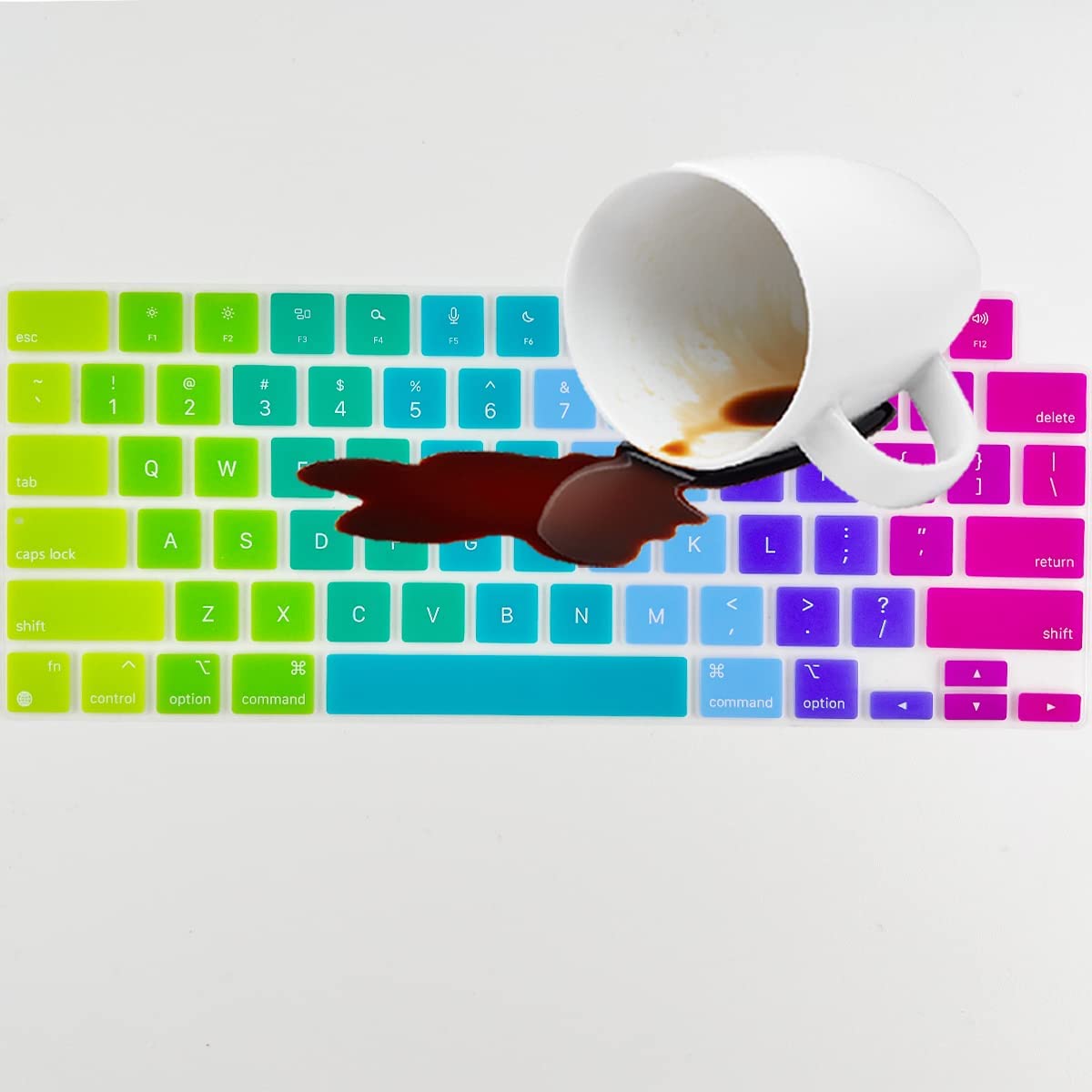 Macbook Air 13" (M4, 2025) A3240 Keyboard Cover [Rainbow]