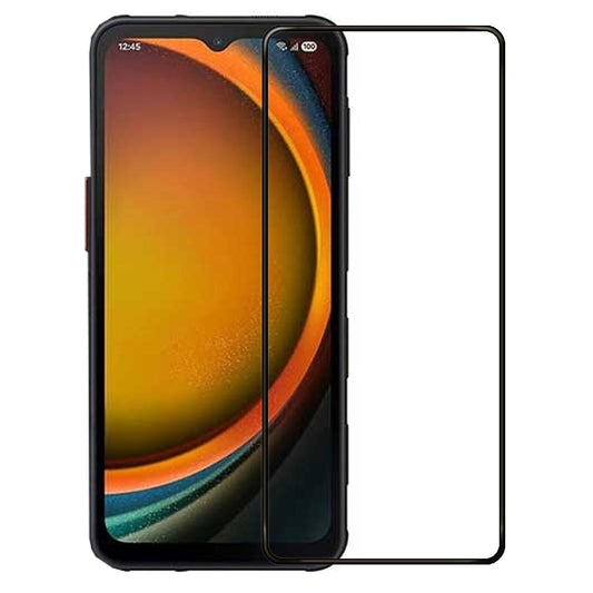 Galaxy Xcover 7 Pro Premium Full Cover Glass Screen Protector [Black]