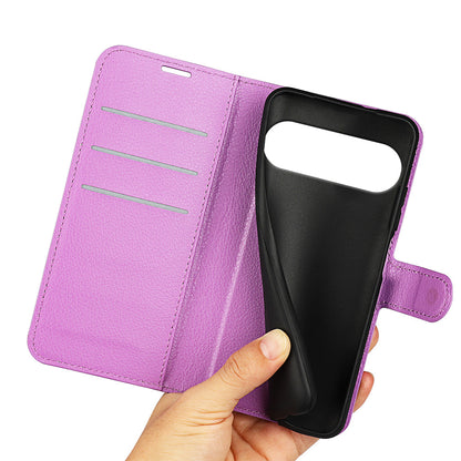 Google Pixel 10 Pro Pu Wallet Case [Purple]