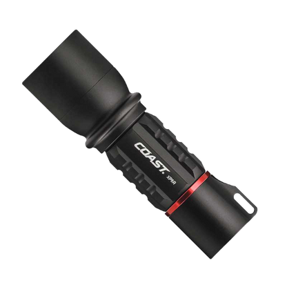 Led Dual-Power Recharge Torch With Slide Focus. 400 Lu Ip54 Water & Dust Resistant 18